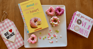 Valentine's Day "I'm Glaze-y For You" Donut Recipe