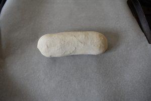White bread dough
