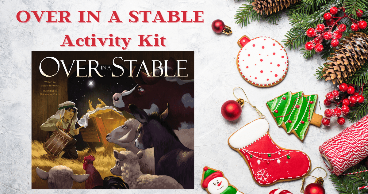 OVER IN A STABLE activity kit