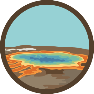 Grand Prismatic Spring (The Spot for the Best Merribuck Family Photo Op)