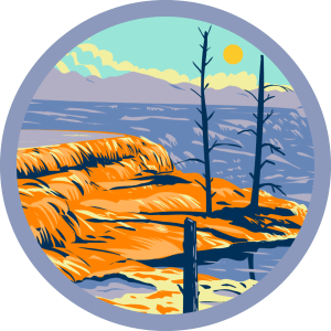 Mammoth Hot Springs (Flossie's Archeological Dig Site)